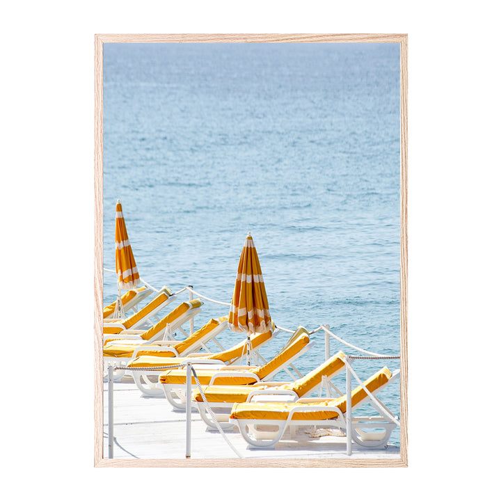 Cannes Beach 2 Print