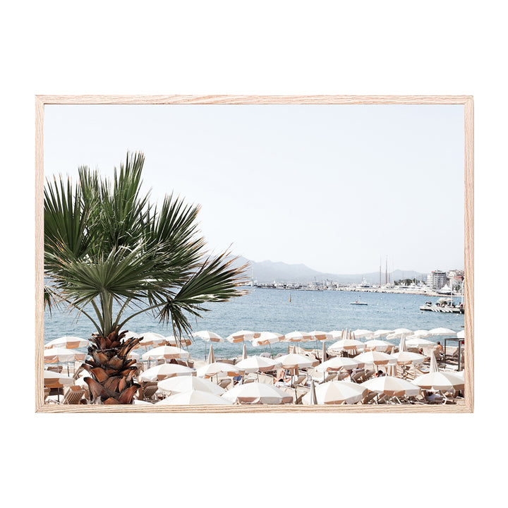 Cannes Beach Print
