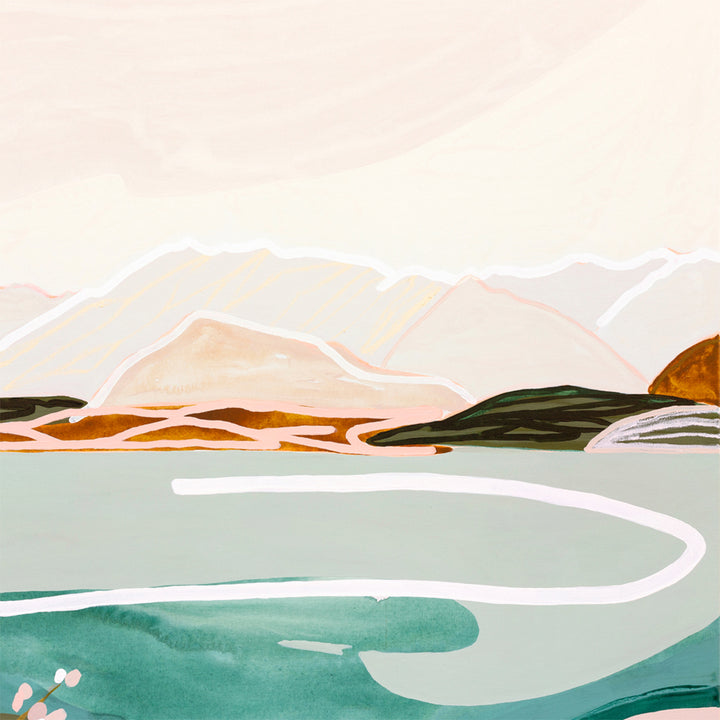 The Water's Lovely (Lake Tekapo) Print