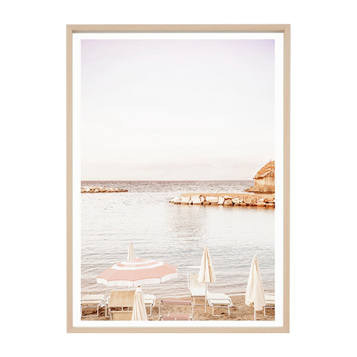 Beach Sunset Framed Print