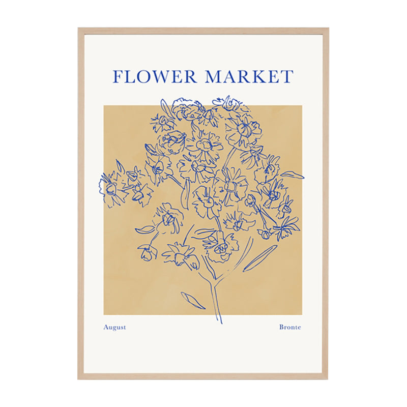 Flower Market Framed Print