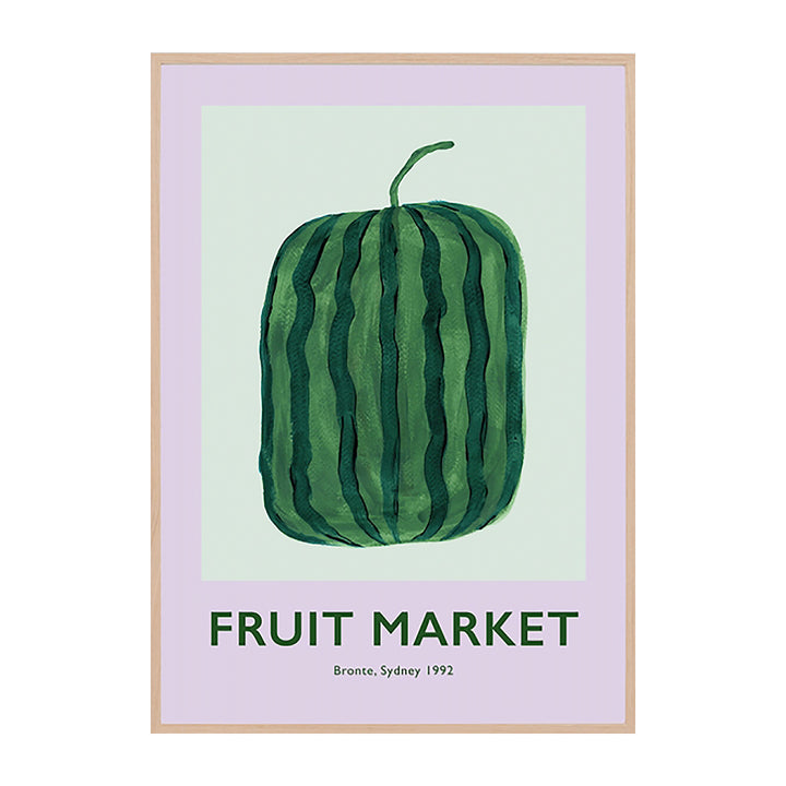 Fruit Market Lilac Print