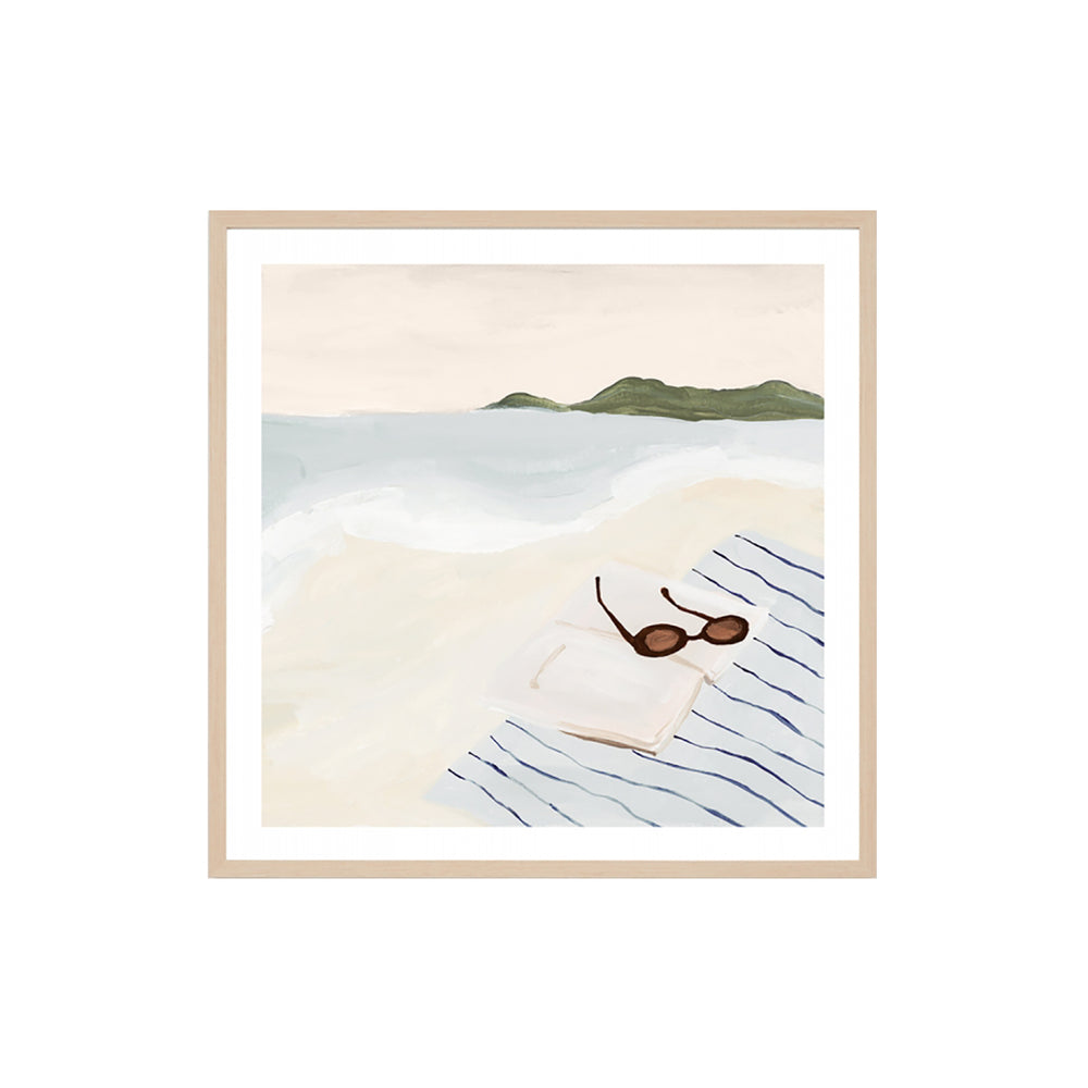 Holiday Relaxation Framed Print