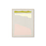 Kyra 2 Framed Screenprint - Blush / 70 x 90cm