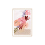 Modern Posy Light 3 Framed Print - 33 x 45cm