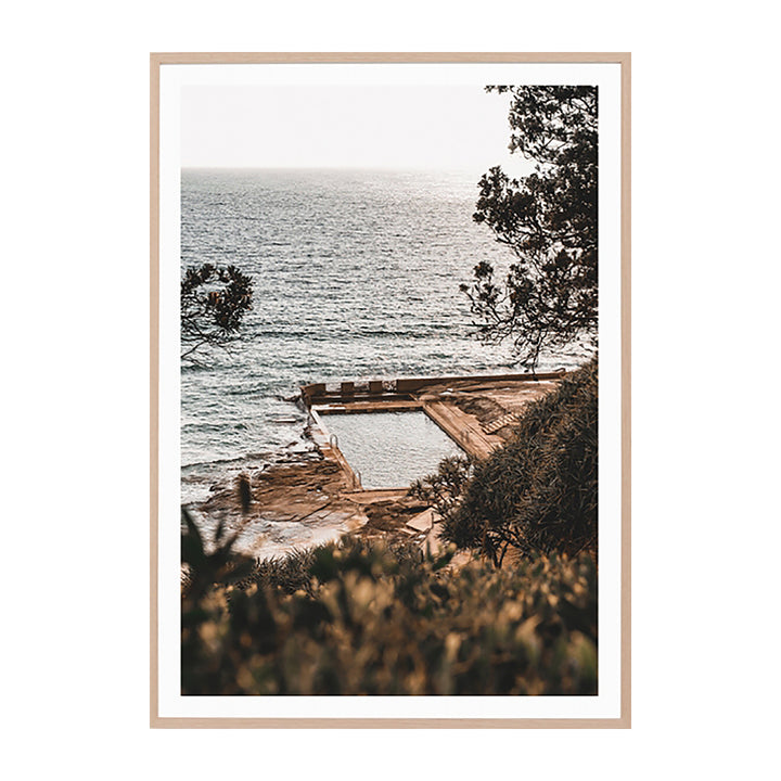 Secluded Pool Print
