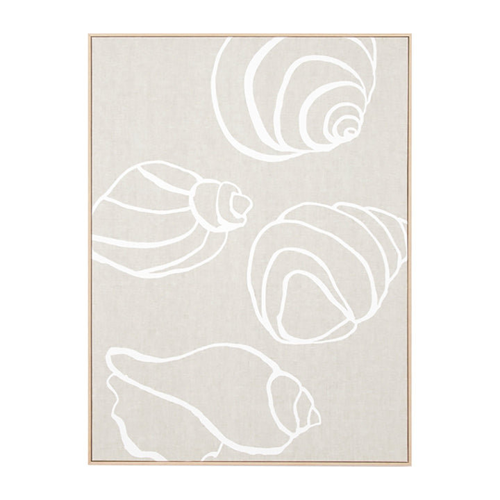 Shell Collection Framed Screenprint