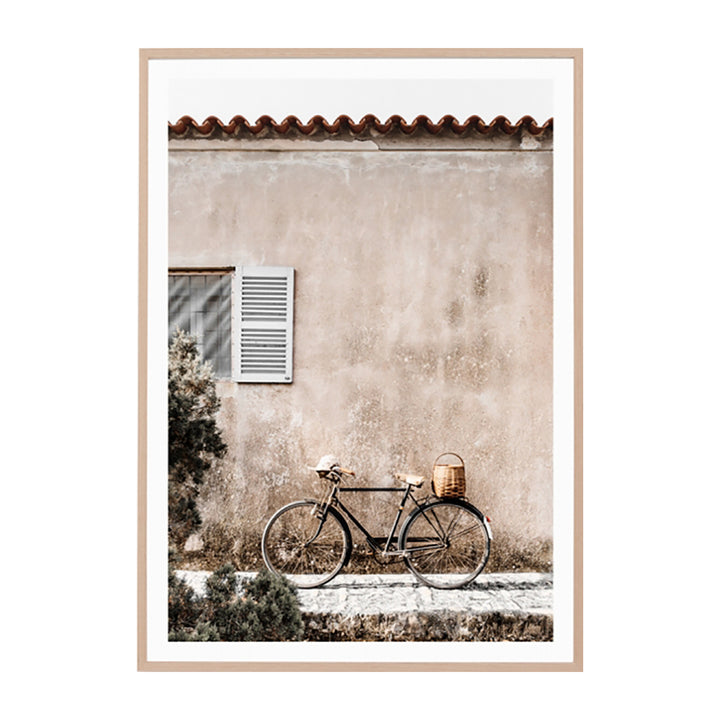 Summer Bicycle Framed Print