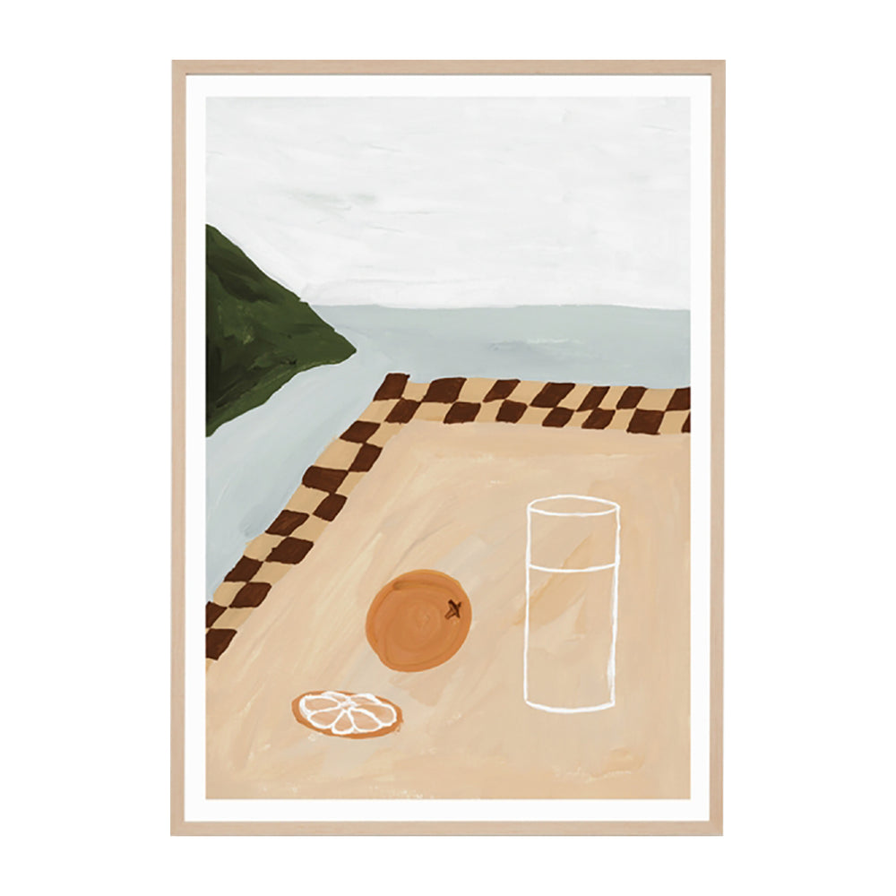 Summer Picnic 1 Framed Print
