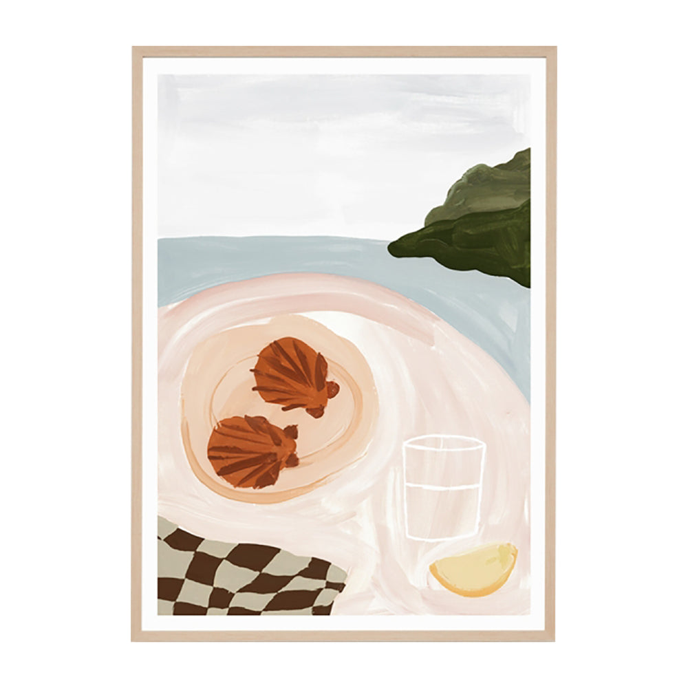 Summer Picnic 4 Framed Print