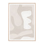 Taza 1 Framed Print - Natural / 33 x 45cm