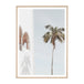 Tropical Architecture Framed Print