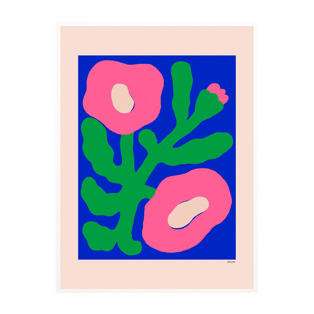 Pink Poppies Print