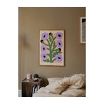 Purple Poppies Print