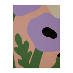 Purple Poppies Print