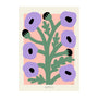 Purple Poppies Print - 30 x 40cm