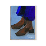 Boots and Blues Art Print