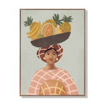 Alma De Verano Portrait Art Print