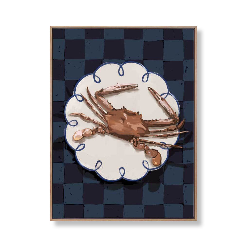 Crustacean Deep Portrait Art Print