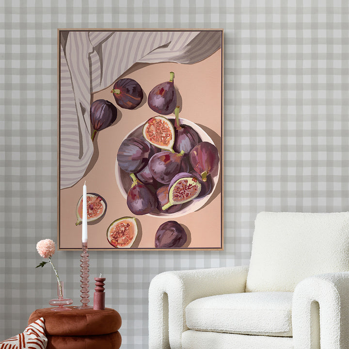 Fresh Figs Portrait Art Print