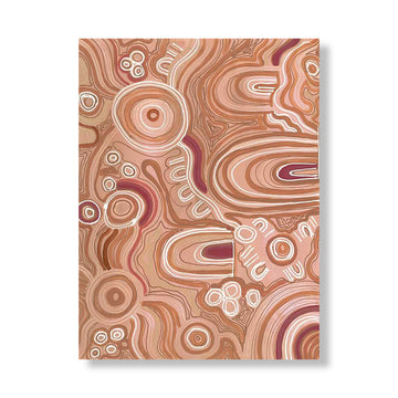 People, Place, Community Portrait Art Print
