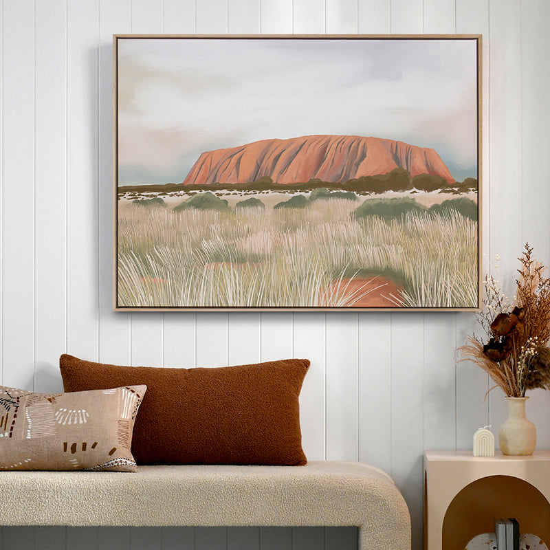 Uluru Landscape Art Print