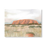 Uluru Landscape Art Print