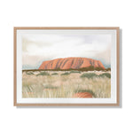 Uluru Landscape Art Print