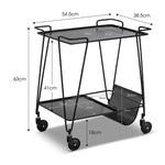 Eva Steel Bar Cart