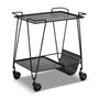 Eva Steel Bar Cart - Black