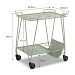 Eva Steel Bar Cart