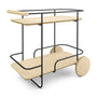 Arcade Bar Cart - Black