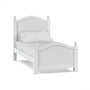 Classic Single Bed - White
