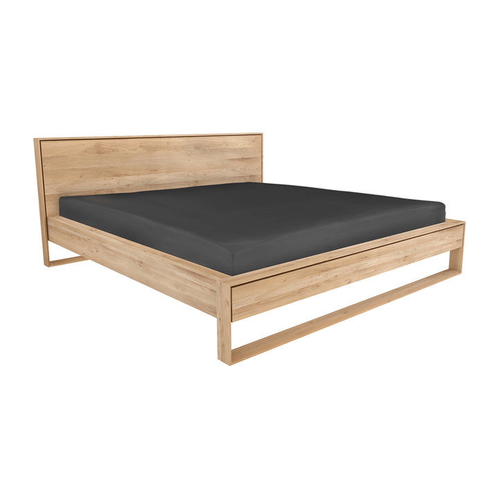 Nordic II King Bed Frame (Oak)