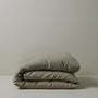 Ravello Linen Quilt Cover - Caper / Single