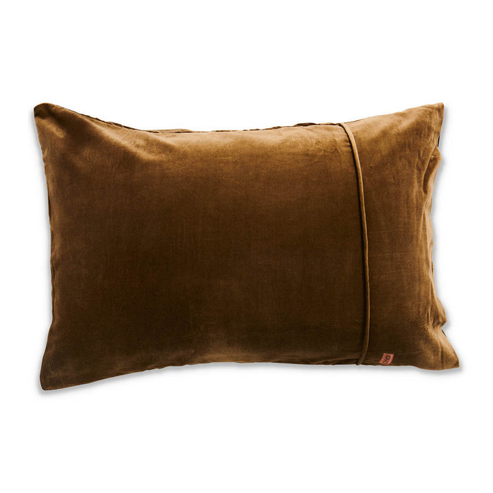 Khaki Velvet Pillowcase (Set of 2)