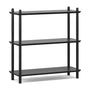 Sandi 3 Tier Bookshelf - Black