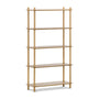 Sandi 5 Tier Tall Bookshelf - Oak