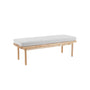 Scout Boucle Bench - Cloud / Timber