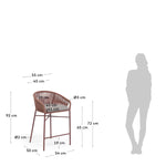 Yanet Alfresco Bar Stool (65cm)