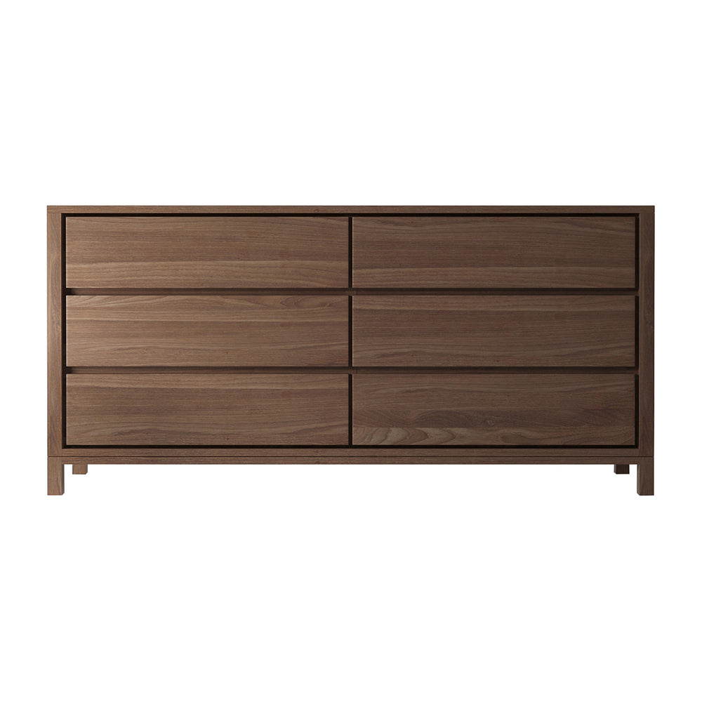 Solid Chest of 6 Drawers
