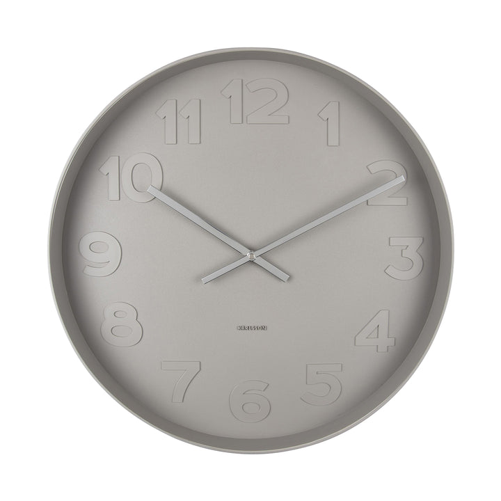 Mr Grey Wall Clock