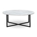 Luxe Round Marble Coffee Table