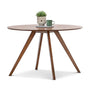 Reese Round Dining Table - Walnut