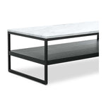 Zara Marble Rectangular Shelf Coffee Table