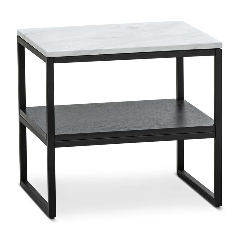 Zara Marble Square Shelf Coffee Table