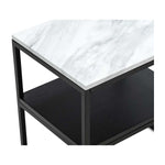 Zara Marble Square Shelf Coffee Table