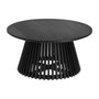 Jeanette Coffee Table - Black / 80cm