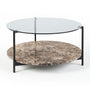 Maddox Coffee Table - Moka Marble