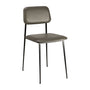DC Leather Dining Chair - Olive